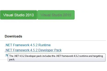 .Net Framework 的“Targeting Pack”和“SDK”有什么区别？